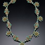 Mint Beaded Beads and Bead Quilled Necklace - Sold ($300)